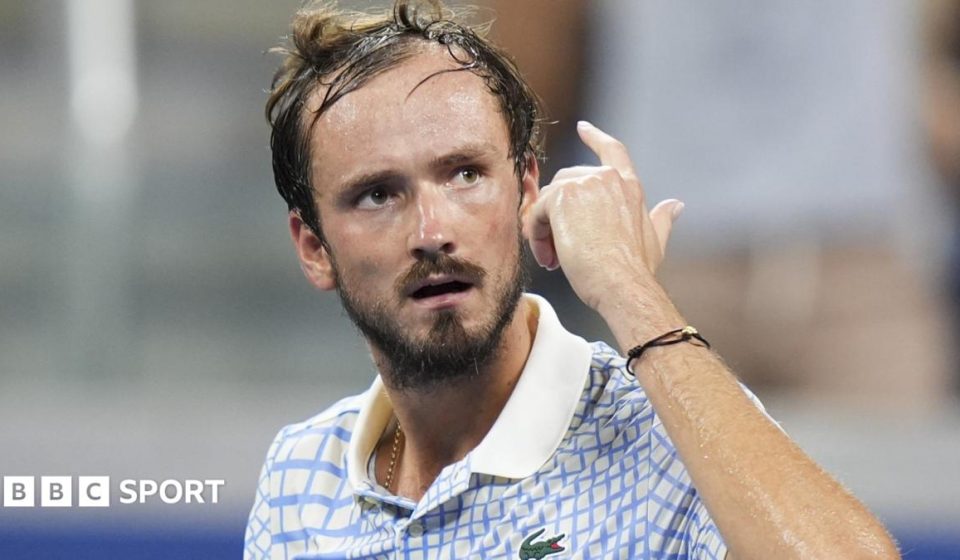China Open: Daniil Medvedev finally runs out of opportunities with a disqualification against Novak Djokovic