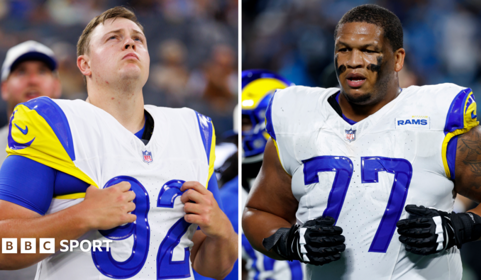 "NFL: LA Rams' Alaric Jackson banned for hitting opponent while kicker Harrison Mevis released".