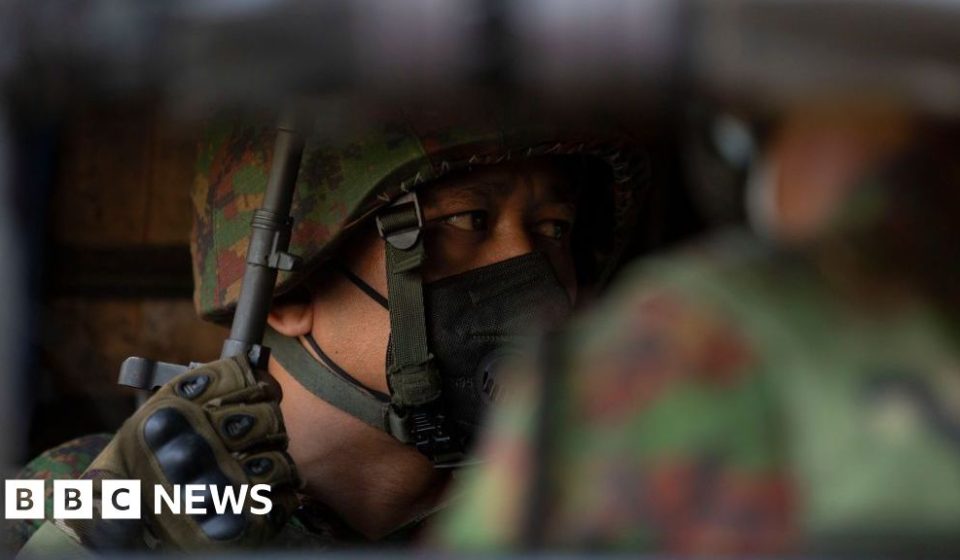 Myanmar's young men live in fear of being taken from the streets and sold to the army - BBC