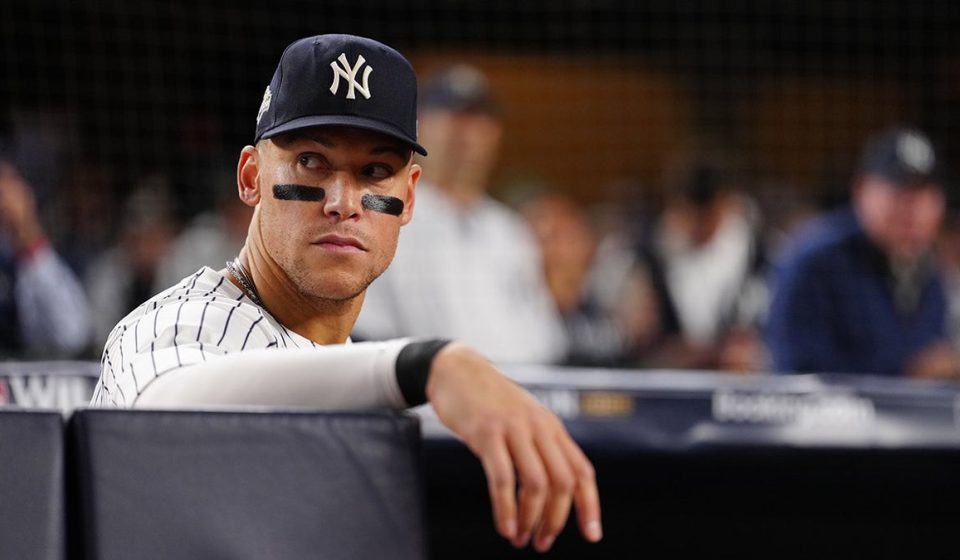 Aaron Judge, who played exactly zero innings in the postseason, sends a direct message to the Yankees' front office