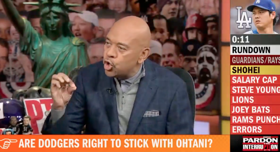 Michael Wilbon destroys MLB media for reporting Shohei Ohtani could be benched
