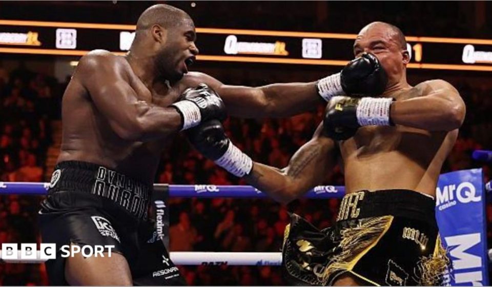 Dubois vs Wardley 2: the Londoner retains the title with a dominant stoppage in the second round