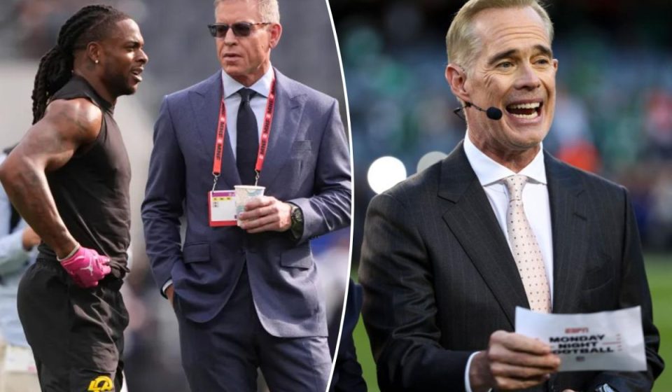 Troy Aikman weighs in on Joe Buck argument – and hints at ESPN exit Troy Aikman weighs in on Joe Buck argument – and hints at ESPN exit