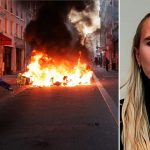 Paris riots: Woman says crowd beat her husband and left him bloody