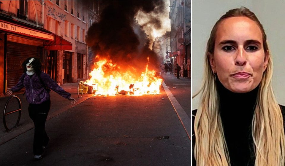 Paris riots: Woman says crowd beat her husband and left him bloody