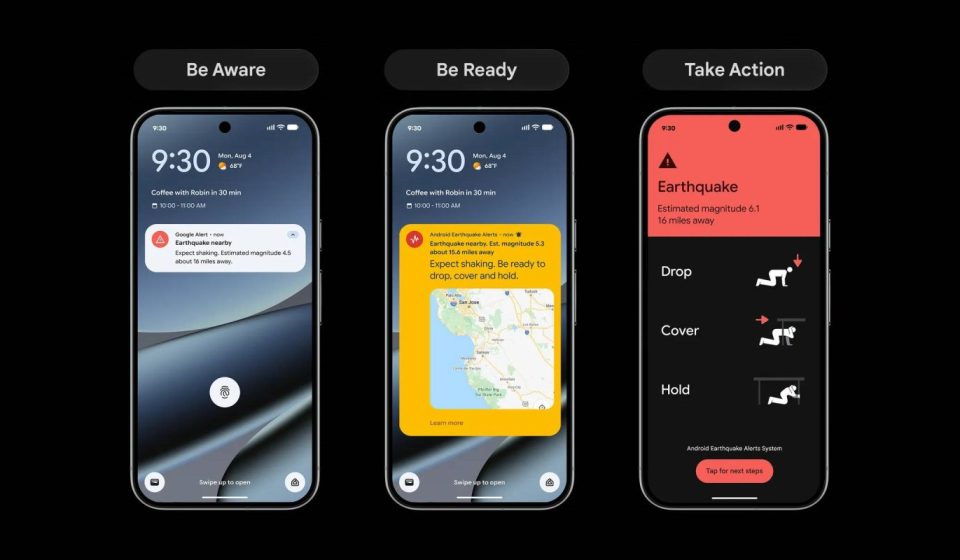 Google Updates Earthquake Alerts on Android, Expands to More Regions