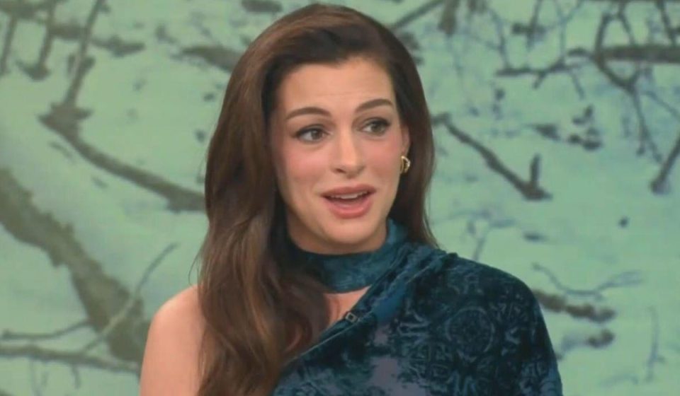 Anne Hathaway says she learned to 'relax' during her career and credits Rihanna for her inspiring motherhood style
