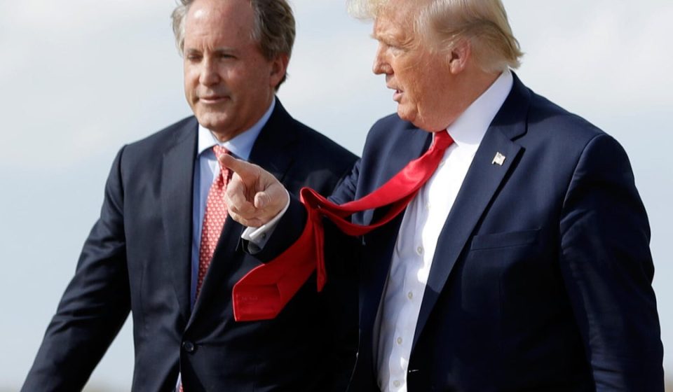 Trump deflects Ken Paxton's leaked audio calling Texas midterm convention a drag on his poll numbers