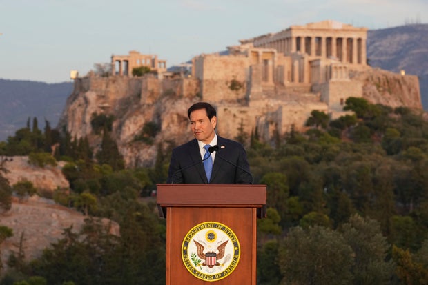 Rubio calls for ‘unapologetic pursuit of national power’, evoking ancient Greece in Acropolis speech Rubio calls for 'unapologetic pursuit of national power', evoking ancient Greece in Acropolis speech