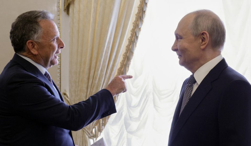 Witkoff faces backlash for calling Putin 'humanitarian': 'embarrassing and outrageous'