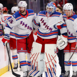 Shesterkin helped Rangers off ice with lower body injury