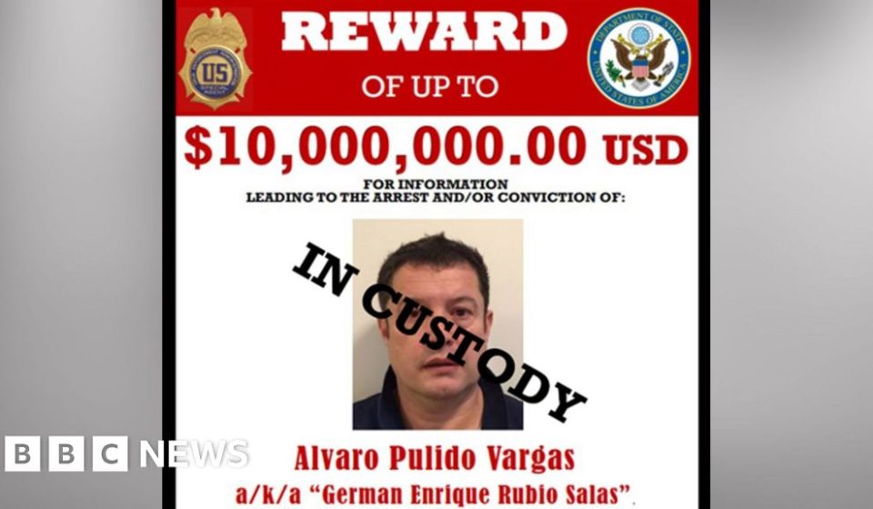 Álvaro Pulido: US arrests man accused in multi-billion dollar Venezuelan money laundering scheme - BBC