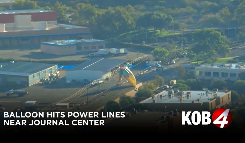 Balloon crashes near Journal Center on first day of Balloon Fiesta