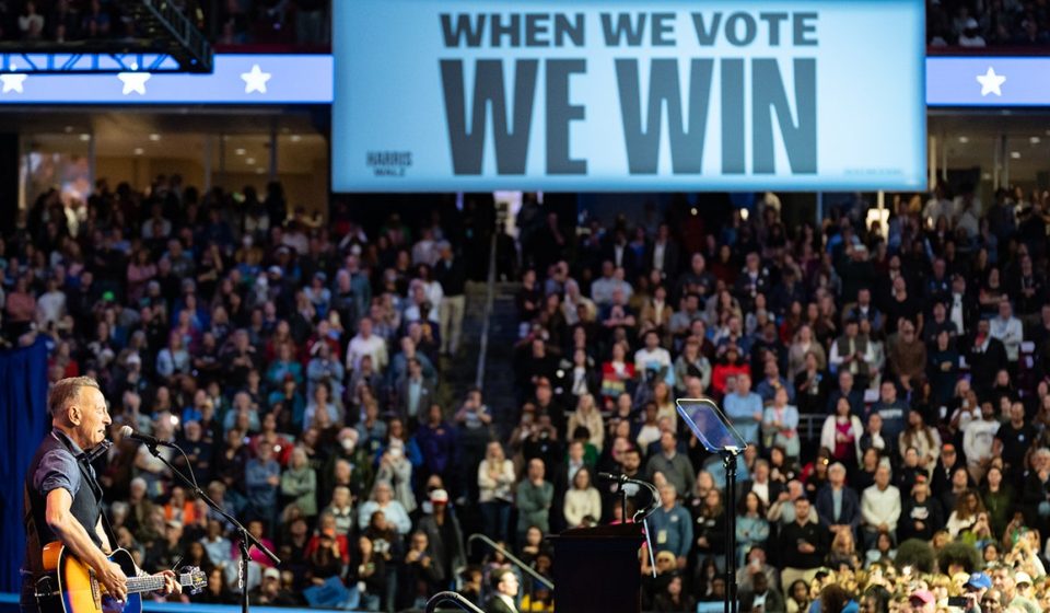 Bruce Springsteen and Dave Matthews to headline anti-Trump music festival