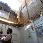 Watch: 'Cracks' heard before school roof collapses in Pakistan