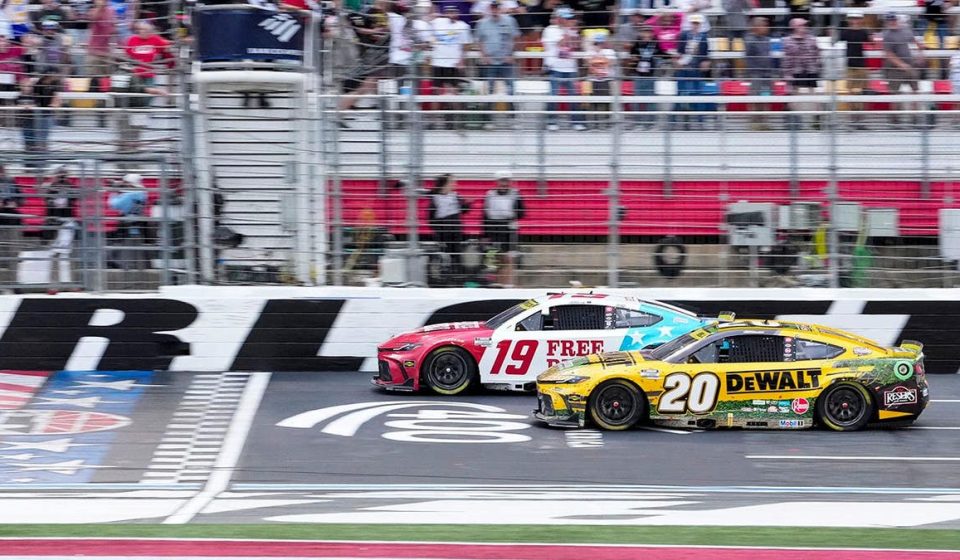 Bubba Wallace involved in fiery crash, NASCAR's closest finish in 20 years and Hooters makes disgusting call