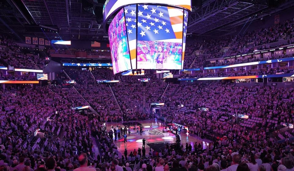 Dream and Valkyries skip national anthem again in Game 2 of WNBA Finals despite rule requirements Dream and Valkyries skip national anthem again in Game 2 of WNBA Finals despite rule requirements