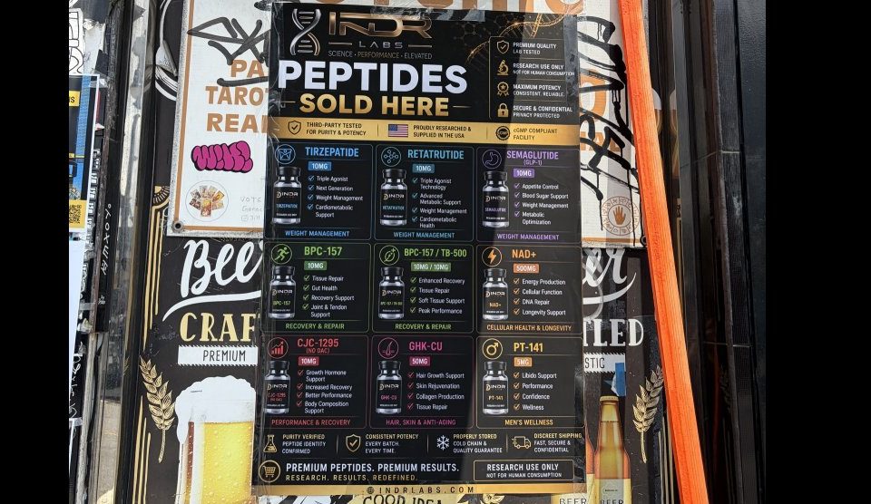 Someone has done a chemical analysis of Bodega Retatrutide and Dear Lord