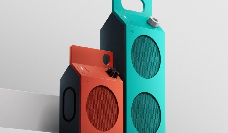 CMF's first wireless speakers look like musical milk cartons
