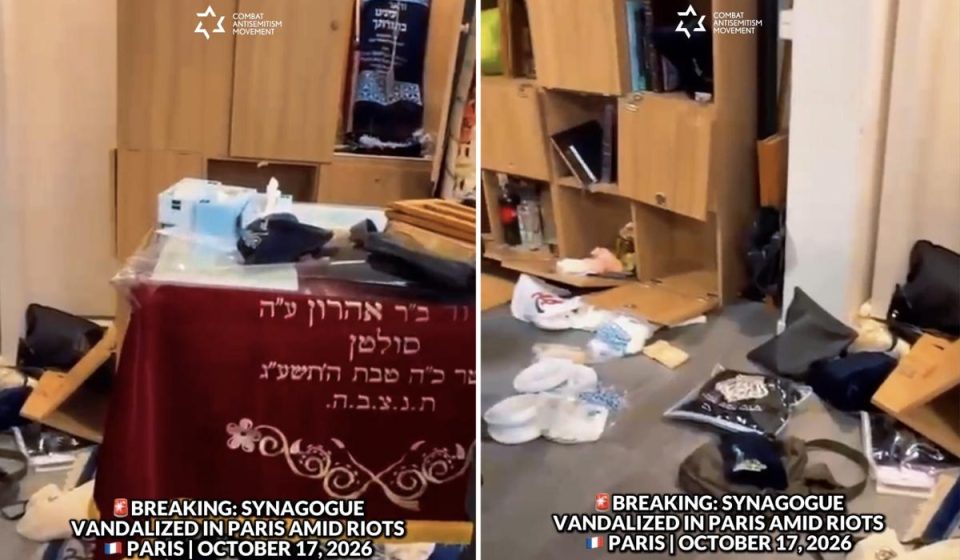 Synagogue ransacked and Jewish businesses affected during riots in France