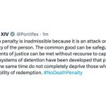 Pope Leo XIV rejects the death penalty as an attack on the dignity of the human person