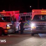 Several dead or injured in major fire at Canadian military base - BBC