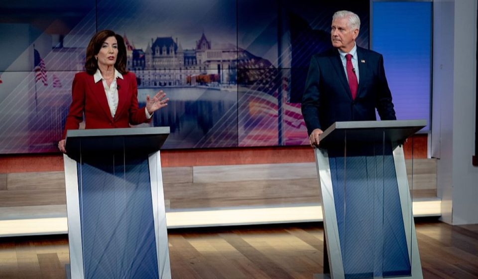 Hochul, Blakeman oppose immigration, debate ICE in New York ahead of midterm elections