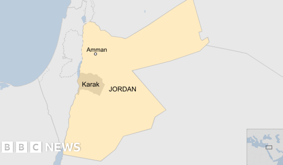 Seven shot dead by gunmen at Jordan church funeral, state media says - BBC News Africa