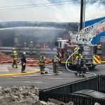 Level 3 evacuation issued near Newport Bayfront due to fire
