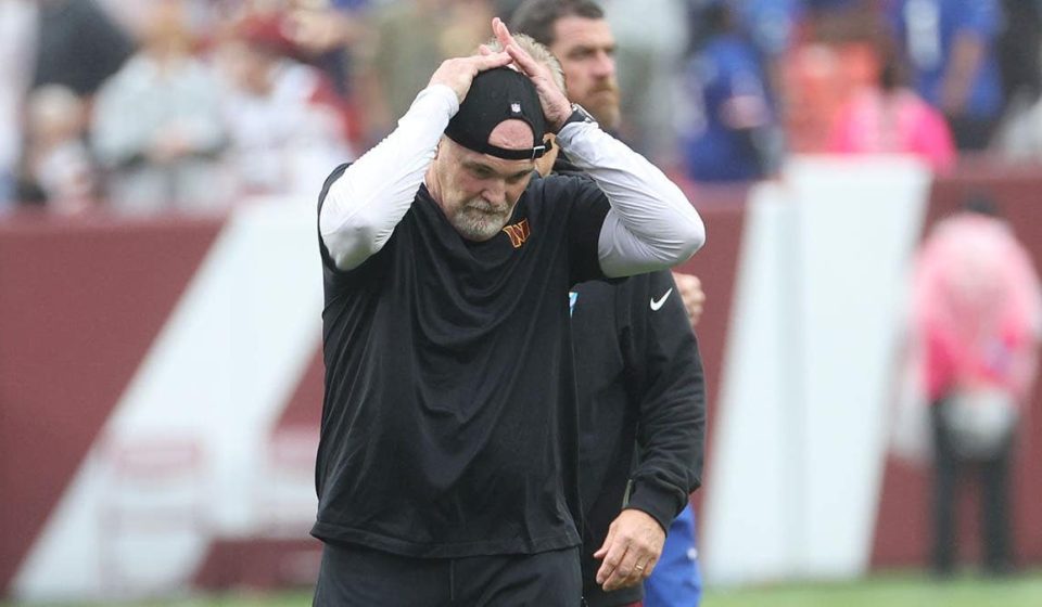The stupidest moment of NFL Week 5 saw the Commanders take a tie that was more offensive than the nicknamed Redskins ever was.