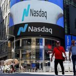 US tech stocks see sharp falls as AI spending nears $1 trillion - BBC