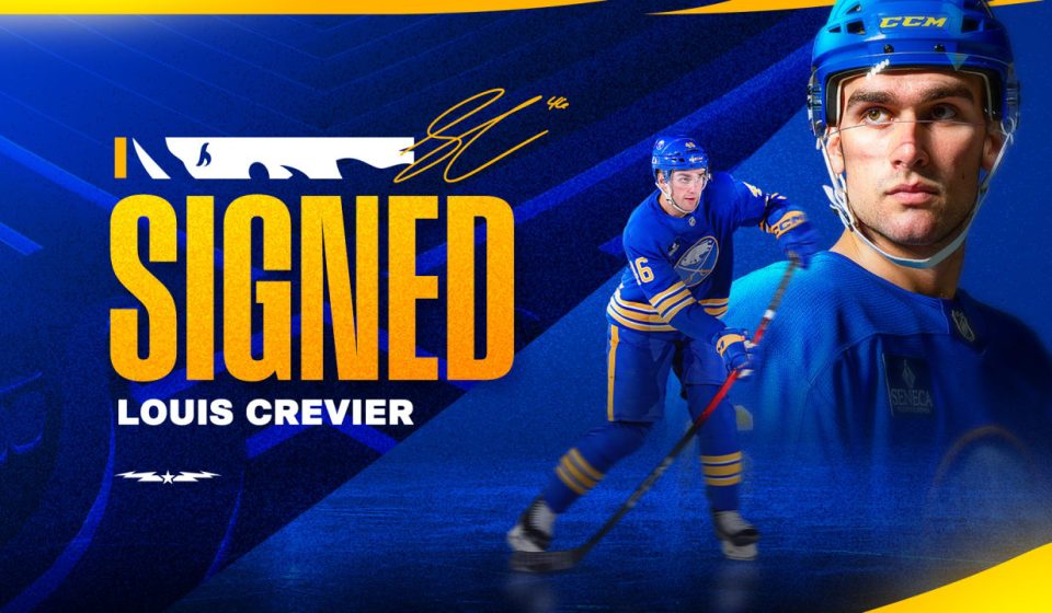 Sabers sign Crevier to four-year extension