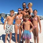 Jessie Decker's Family Beach Photos Attract Fans to Their Matching Abs