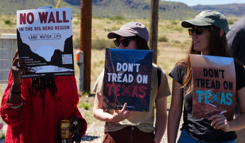 Trump administration asks Supreme Court to allow border wall construction to resume in Big Bend region