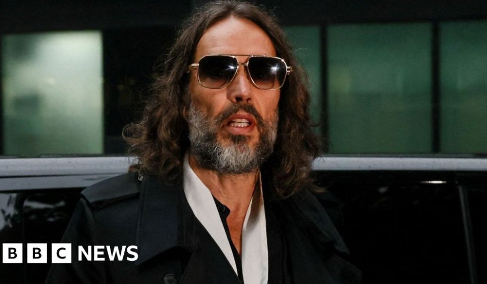 Woman describes alleged assault on Russell Brand as 'frantic' and 'violent' – BBC
