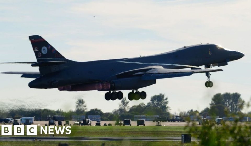 Downing Street says RAF Fairford 'safe' after US bombers withdraw - BBC News Africa
