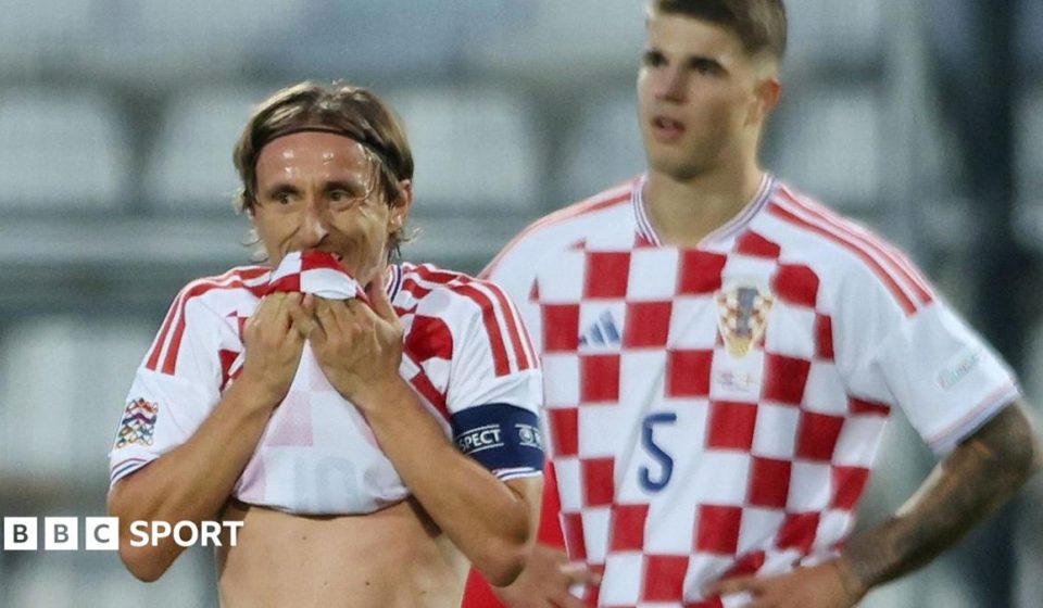 Luka Modric 'ashamed' of Croatia's 'disastrous night' against England