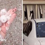 Devastating hail hits Phoenix in rare storm