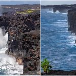 Hawaii's iconic 500-year-old Hōlei Sea Arch collapsed into the sea - BBC News Africa