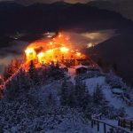 German suspect arrested for arson during Hitler retreat as building nearly destroyed