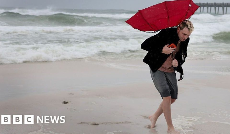 Hurricane Isaias downgraded after making landfall in Florida - BBC News Africa