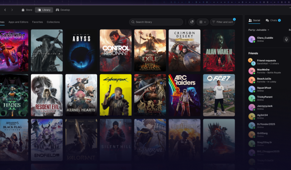 Epic claims its new ambient-coded Epic Games launcher is faster than Steam