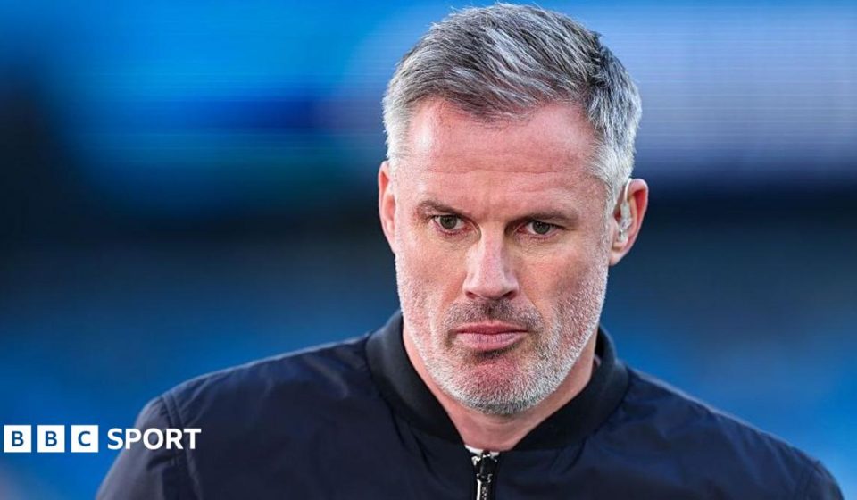 Jamie Carragher apologizes to Aston Villa for 'bad' language