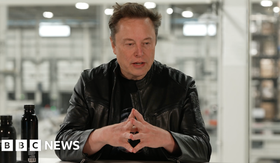 Elon Musk says Tesla-SpaceX merger is being considered - BBC News Africa
