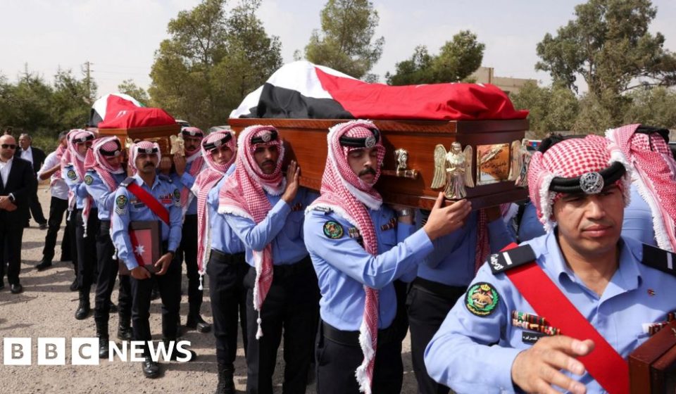 Jordan arrests three men suspected of attacking church after shooting - BBC News Africa