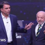Lula and Bolsonaro exchange barbs during Brazil election debate - BBC News Africa