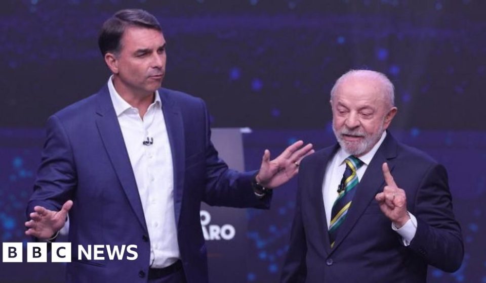 Lula and Bolsonaro exchange barbs during Brazil election debate - BBC News Africa