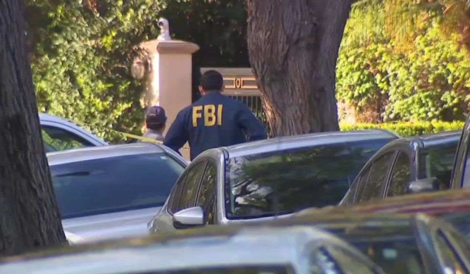 FBI raids Beverly Hills mansion linked to billionaire businessman – NBC Los Angeles