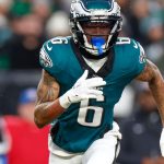 Eagles-Rams final injury report: DeVonta Smith, Zack Baun among 6 players ruled out