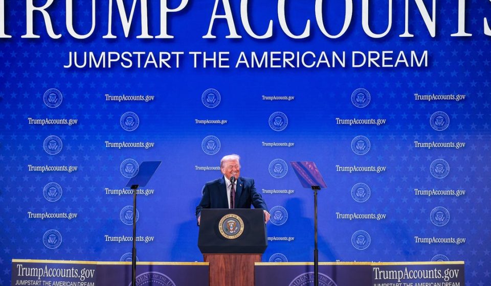 Trump accounts will be automatically created for up to 60 million children, Treasury says